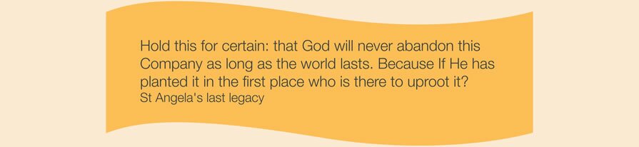 St Angela's last legacy